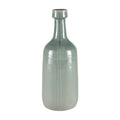 Atlas Row Blue Finish Vase