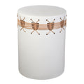 Atlas Sabira Accent Stool 18 Inch H