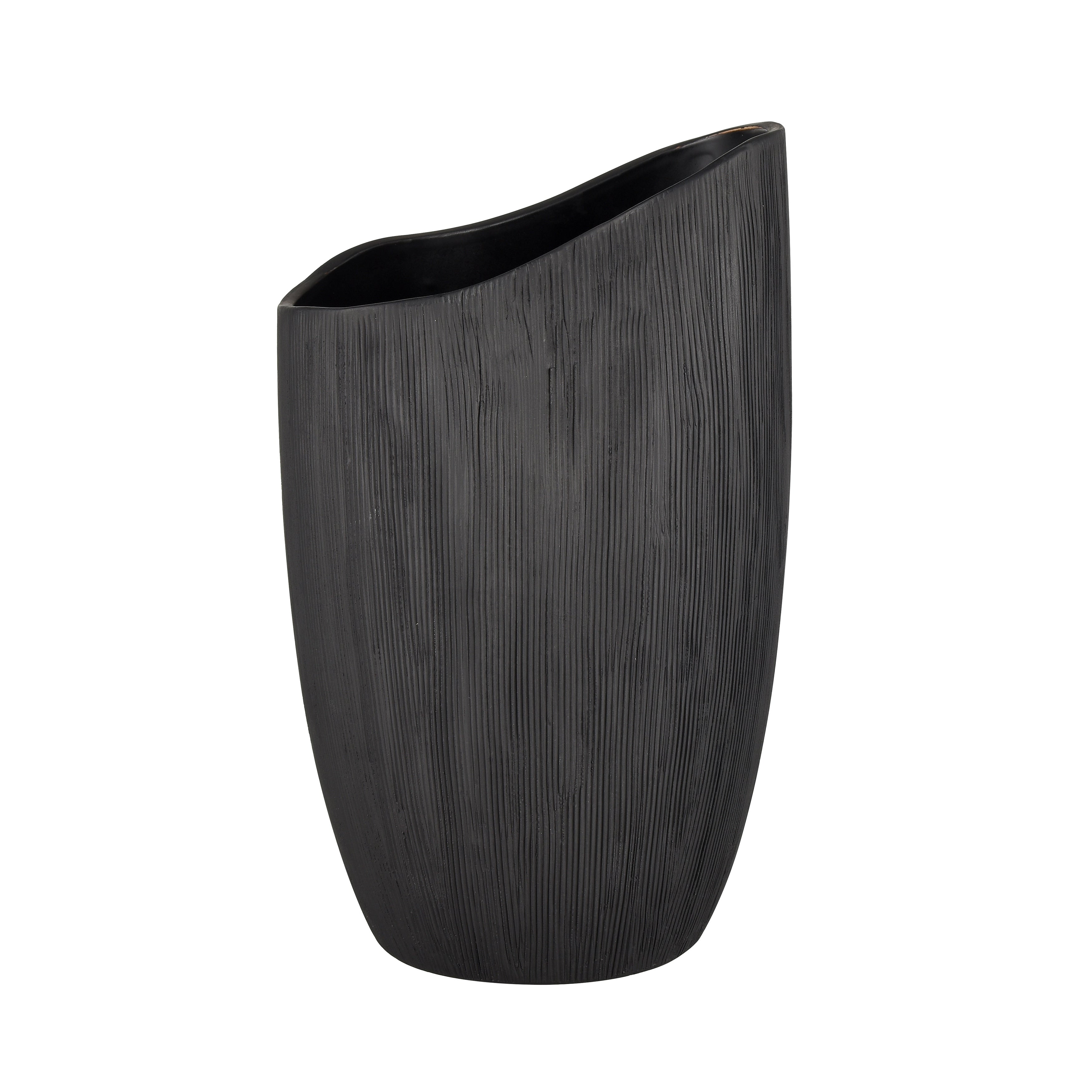 Atlas Scribing Earthenware Vase