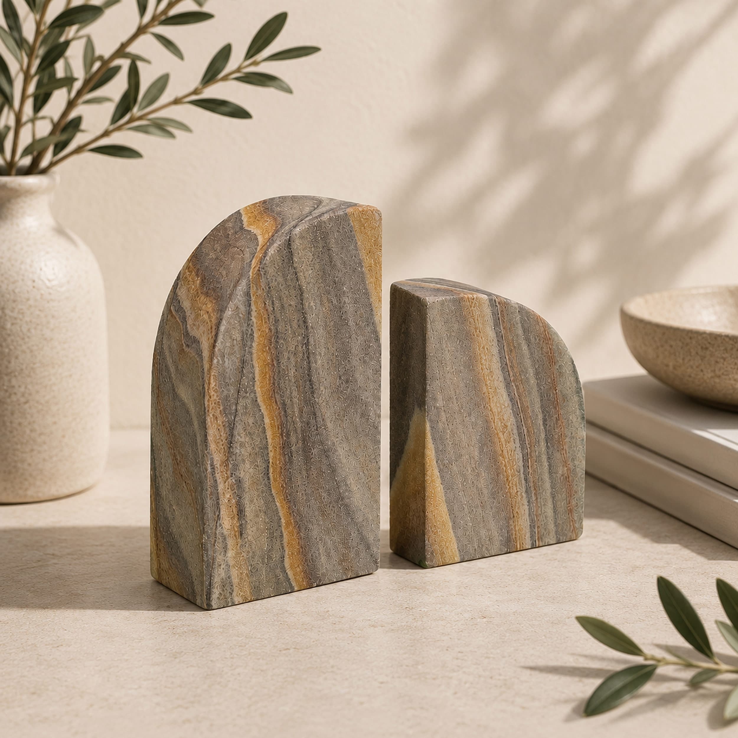 Atlas Sentinels Bookends