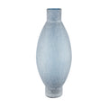 Atlas Skye Blue Frosted Glass Vase