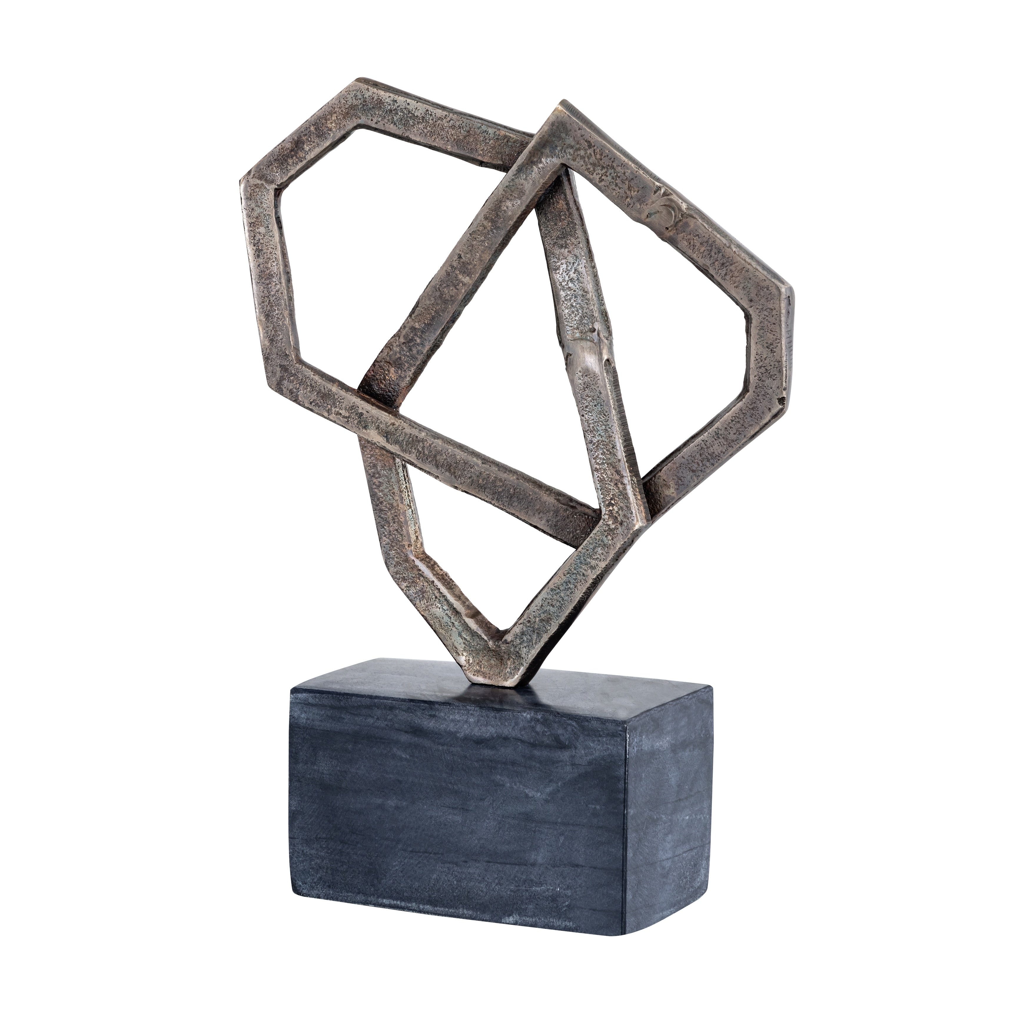 Atlas Spade Geometric Metal Sculpture