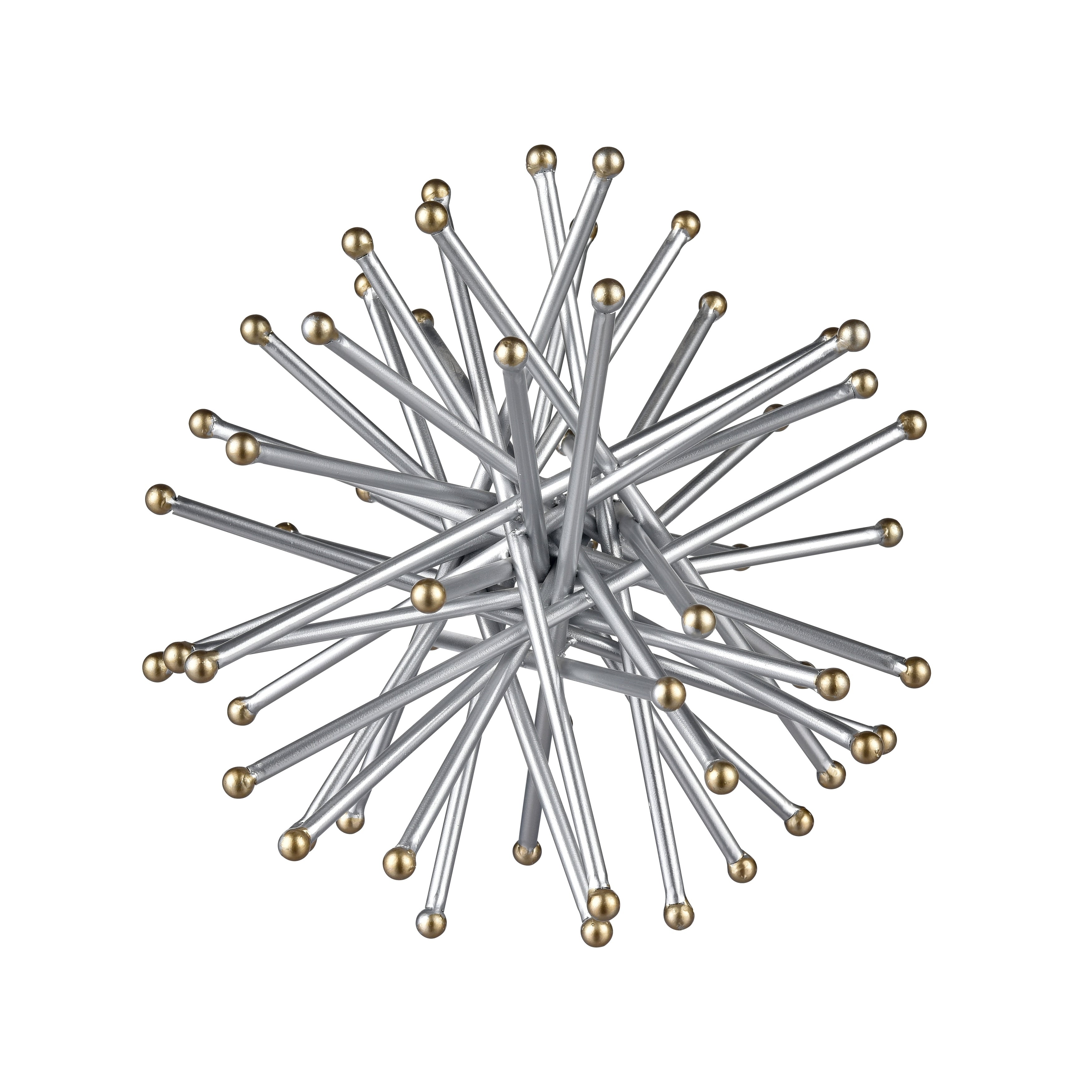 Atlas Spike Metal And Gold Abstract Sculpture