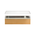 Atlas Split Decorative Acrylic Rectangular Box 14 Inch Wide