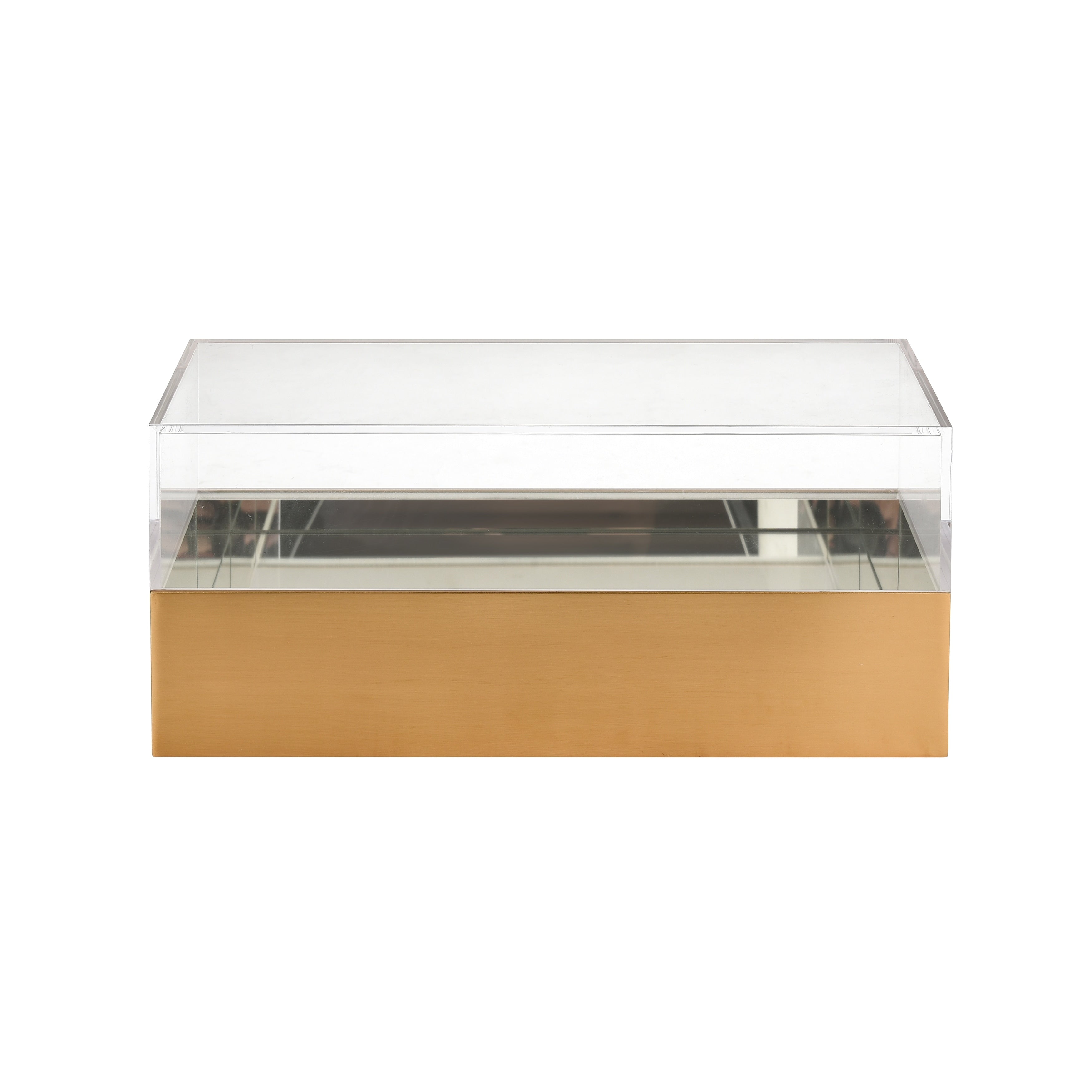Atlas Split Decorative Acrylic Rectangular Box 14 Inch Wide