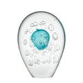 Atlas Threads Object Clear And Blue Art Glass D Cor