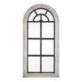 Atlas Upland Full Length Fanlight Shaped Wall Mirror 50 Inch High