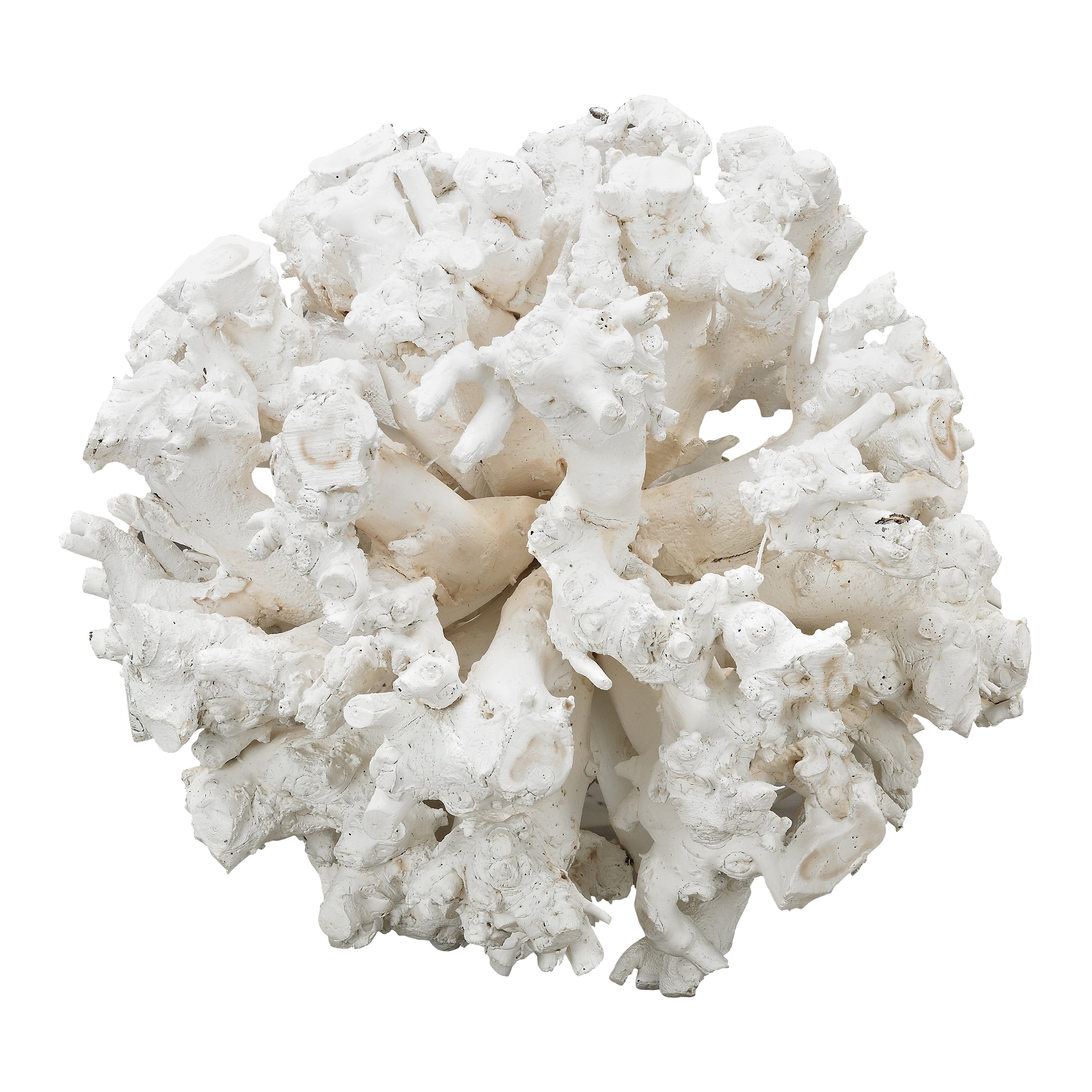 Atlas Whitefield Gnarly Wood Sphere 18 Inch Tall