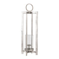 Atlas Wilmot Rectangular Aluminum Candle Lantern