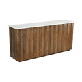 Atlas Woodside Credenza Medium Oak 73 Inch W