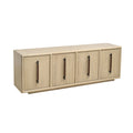 Atlas Yearling Credenza Light Oak 68 Inch W