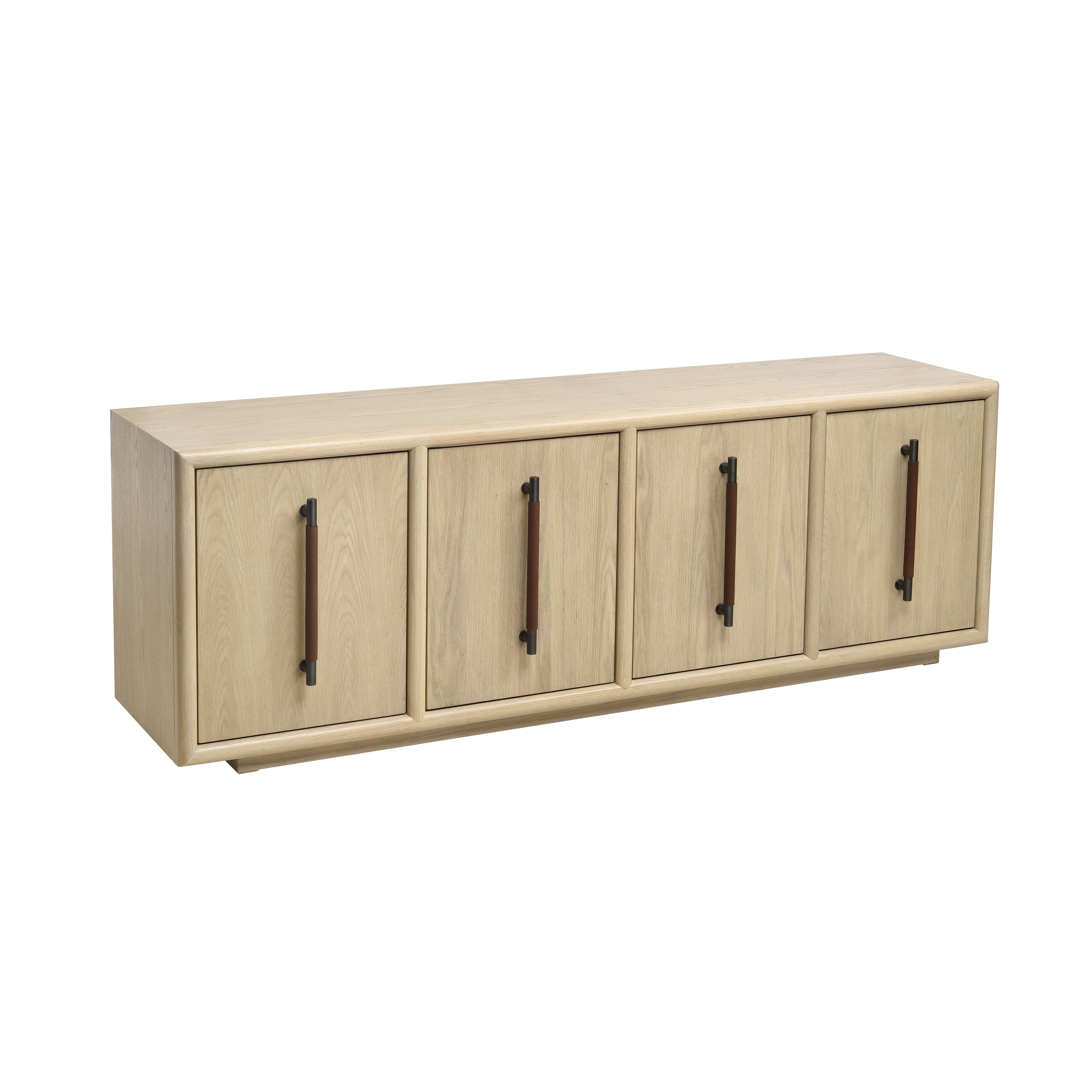 Atlas Yearling Credenza Light Oak 68 Inch W
