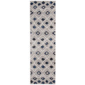 Wilton Woven Atoka Steel Blue Moroccan Geometric Rug 7 X 1010 710 X 10
