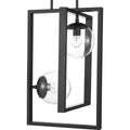 Atwell Collection Black Two Light Pendant 23.62 X 16.34 X 16.34