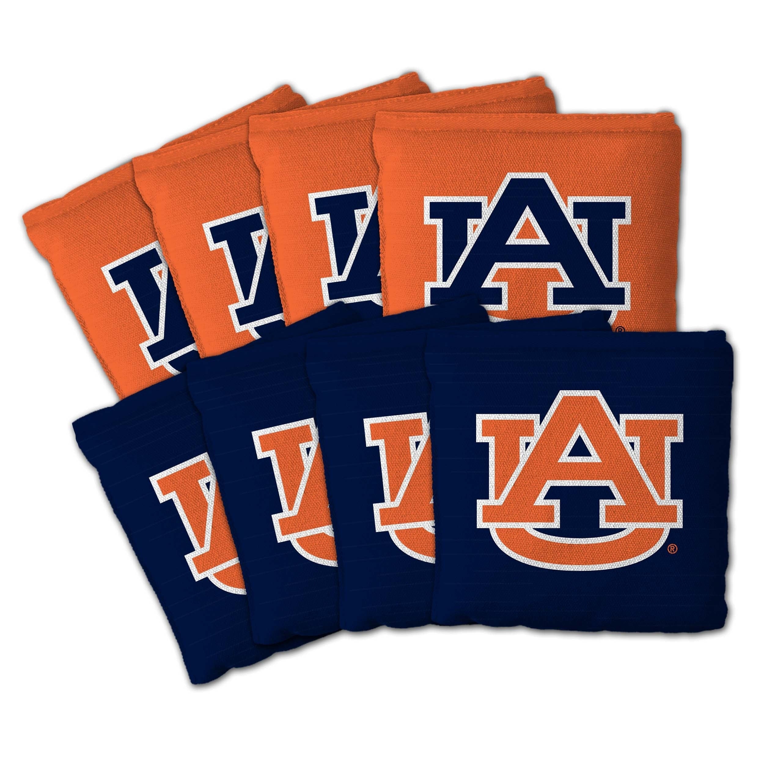 Auburn Tigers Ncaa Dual Sided Pro Stop Slide Cornhole Bags