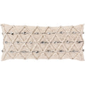 Audra Bohemian Textured 32X14 Inch Lumbar Throw Pillow Cover