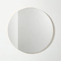 Audre Unlacquered Brass Rectangular Wall Mirror 24inx56in