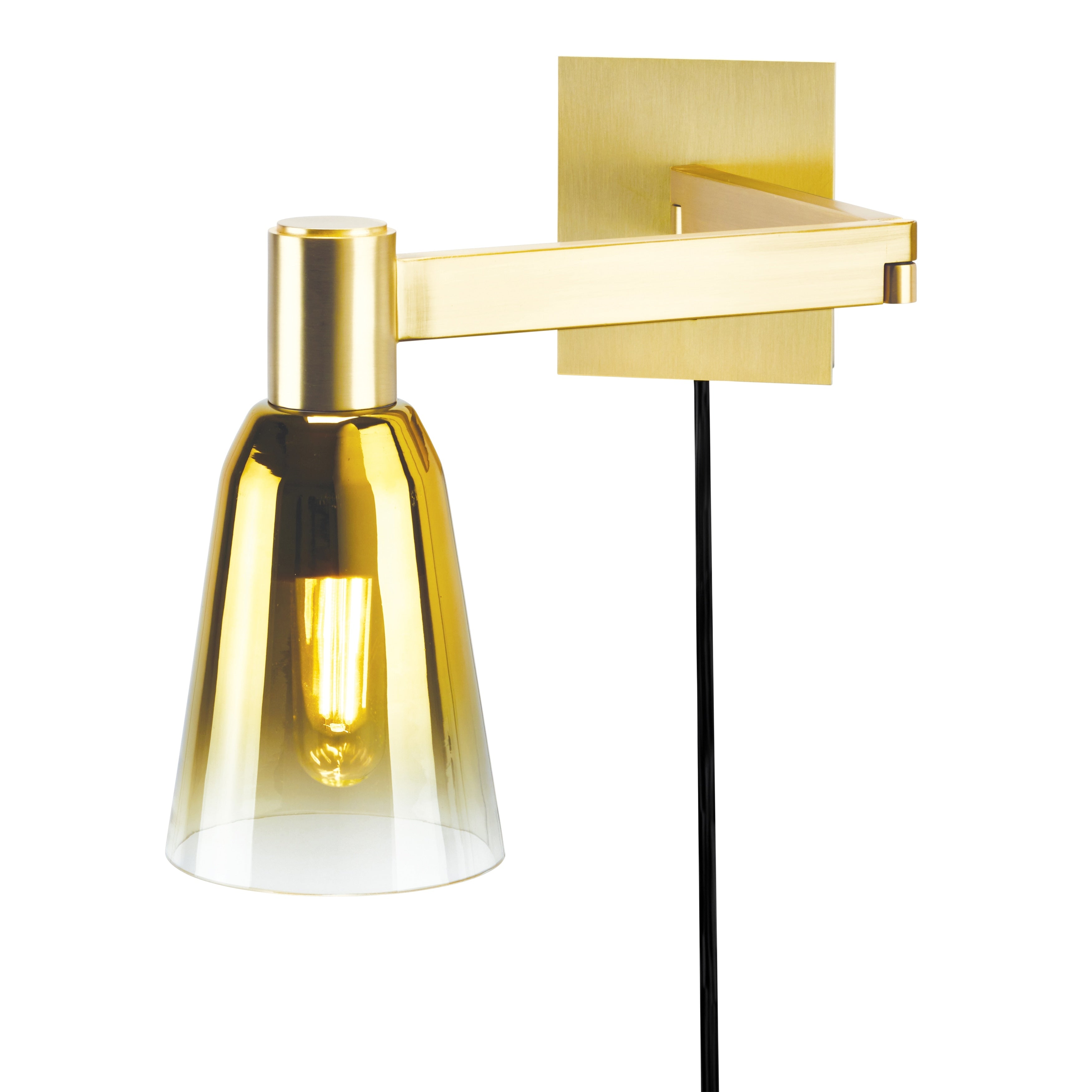 Audrey 10 High 1 Light Swingarm Sconce 10 Inch Tall