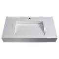Audrey 36 72 Solid Surface Bathroom Vanity Top With Sink