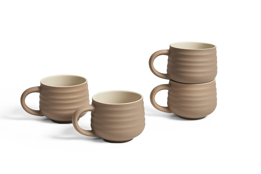 Audrey Mugs, Set of 4