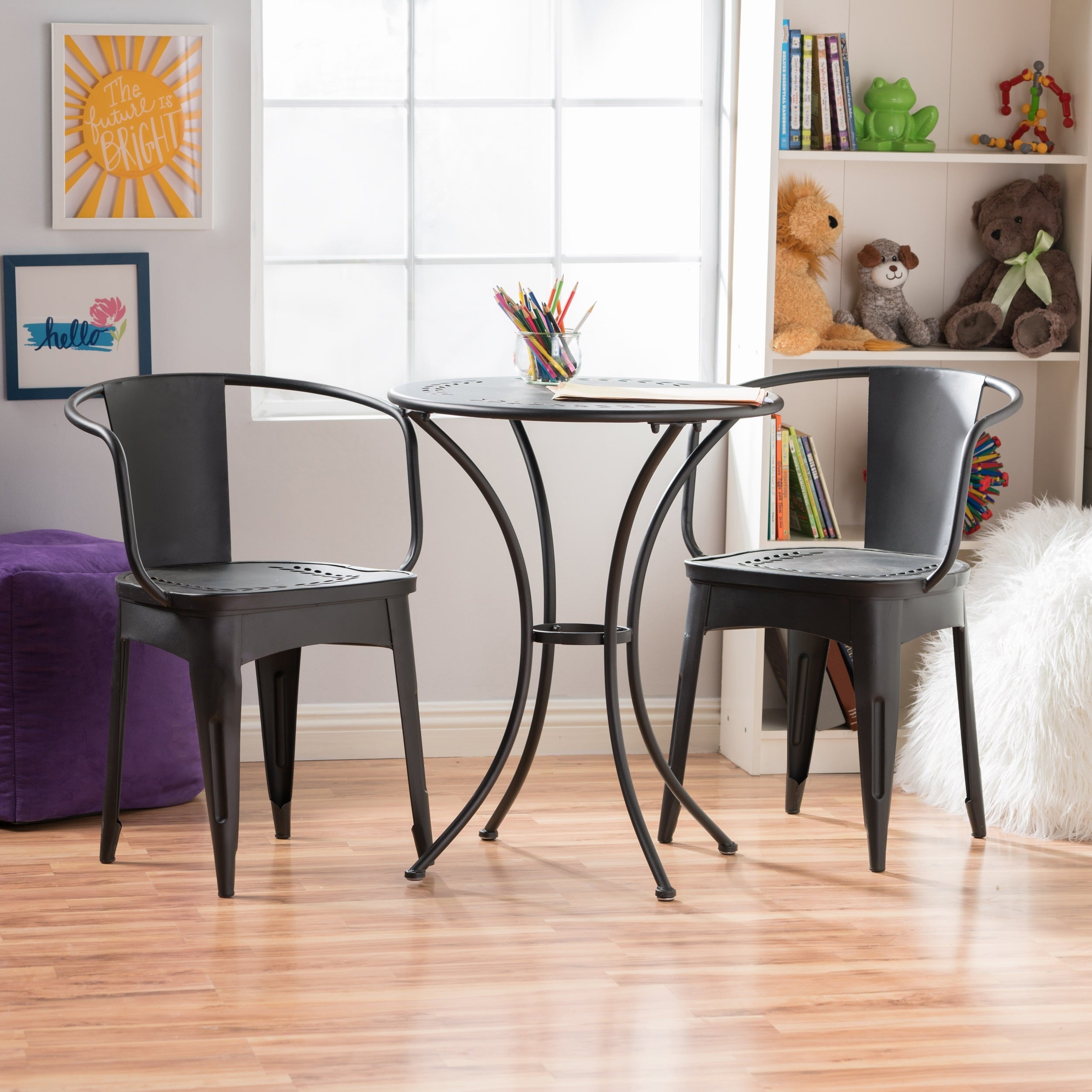 Aurelia Childrens 3 Piece Bistro Set By Christopher Knight Home