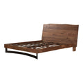 Aurelle Home Bennett Live Edge Acacia Wood Platform Bed