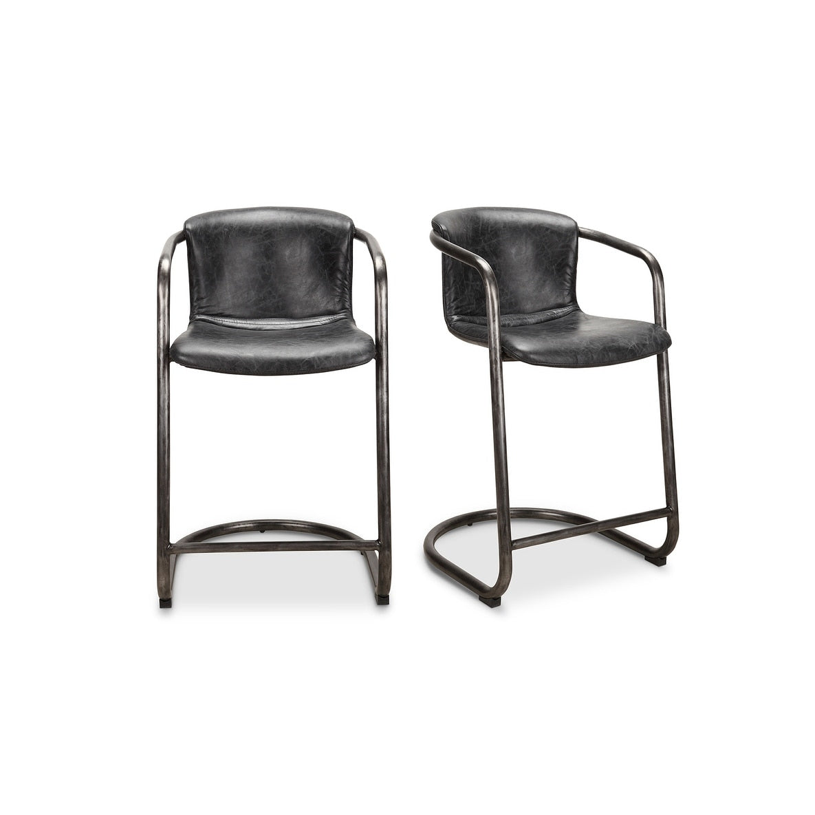 Aurelle Home Industrial Counter Stools Set Of 2