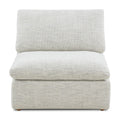 Aurelle Home Tami Modular Sectional Piece Armless Chair