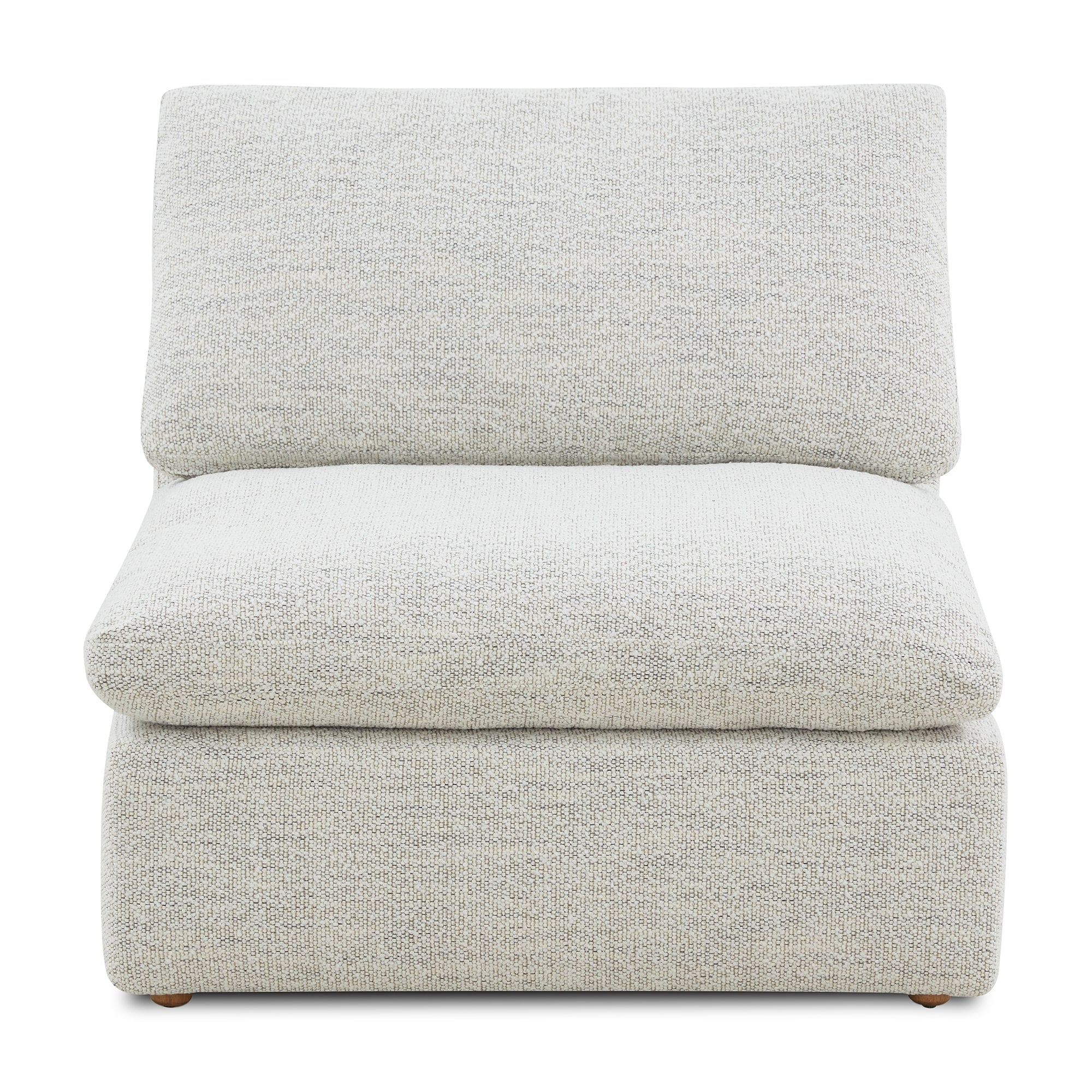 Aurelle Home Tami Modular Sectional Piece Armless Chair