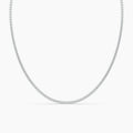 Auriya 14K Gold Lab Grown Diamond Classic Tennis Necklace 3.00 6.00Ct. Tw. F G Vs