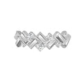 Auriya 14K Gold Lab Grown Round Diamond Braided Band 0.14 Ct. Tw. F G Vs