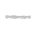 Auriya 14K Gold Lab Grown Round Diamond Bamboo Band 0.51 Ct. Tw. F G Vs