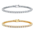 Auriya 14K Gold 2 To 12Ct Tdw Diamond Tennis Bracelet
