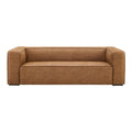 Aurora Brown Sofa 89.8 W X 38.2 D X 27.2 H