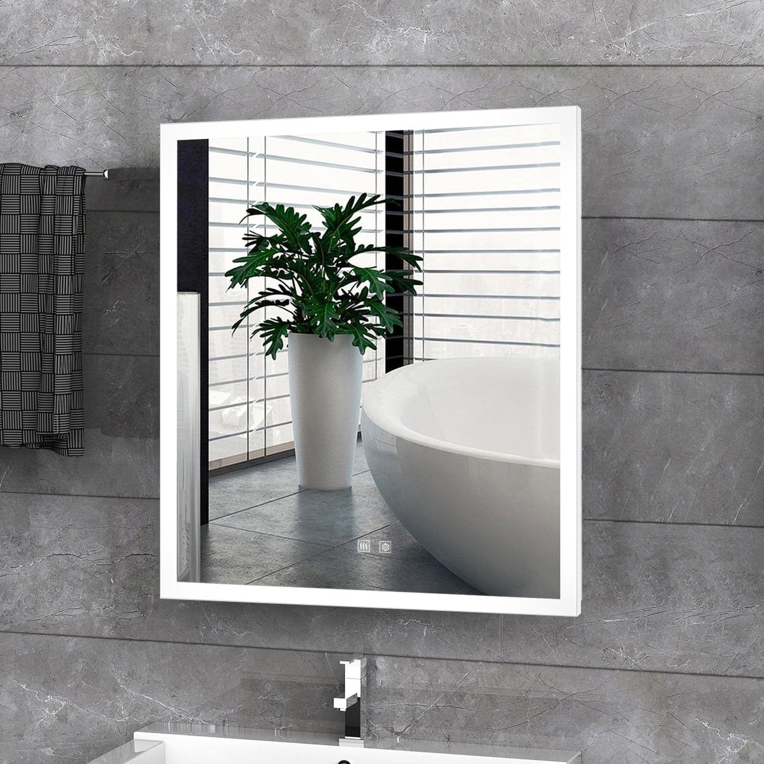 Aurorium Led Bathroom Vanity Mirror N A