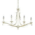 Austen 4L Linear Candle Chandelier Island Pendant Light Fixture 33.5 In. W X 23.25 In. H X 33.5 In. D