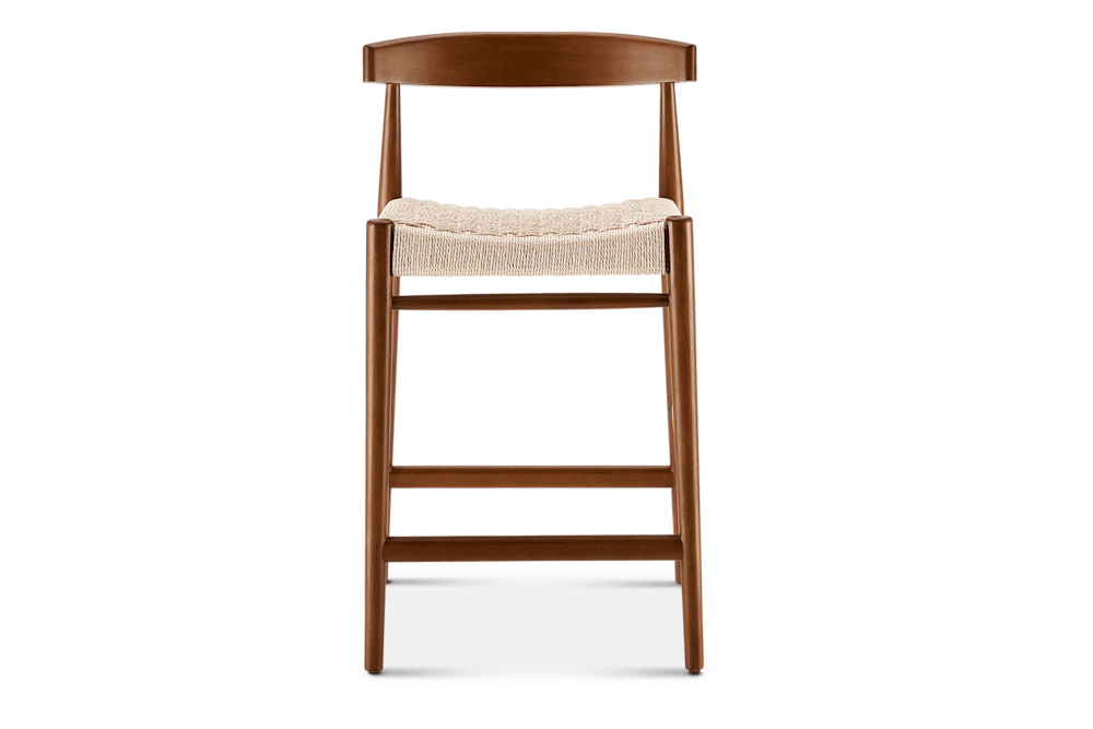 Austen Counter Stool, Walnut Stain