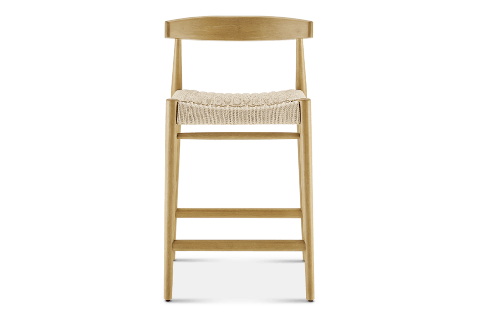 Austen Counter Stool, White Wash