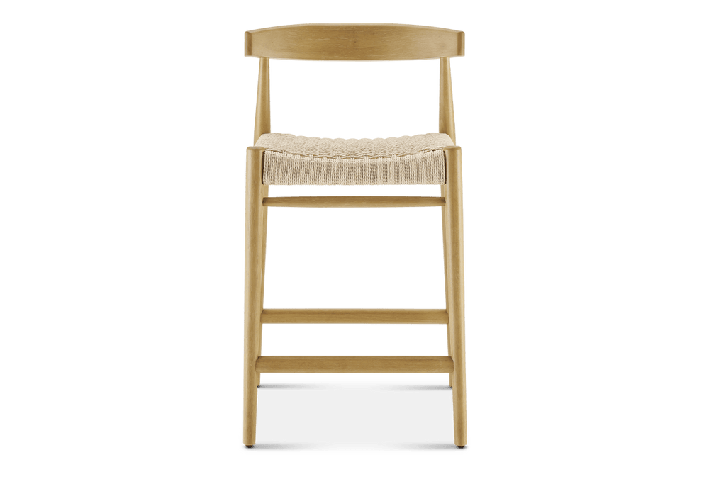Austen Counter Stool, White Wash