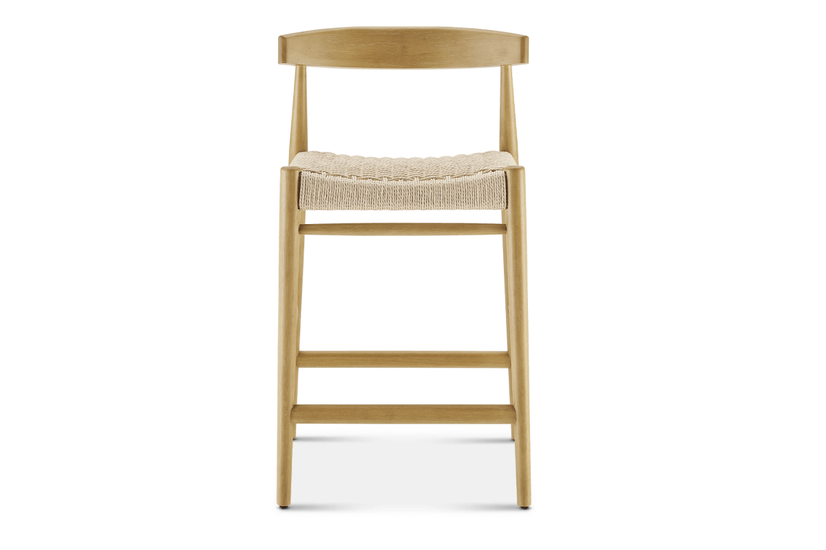 Austen Counter Stool, White Wash