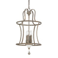 Zoe Collection 4 Light French Antique Dual Mount Pendant