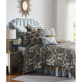Austin Horn Classics Oxford Luxury Bedding Blue Grey
