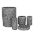 Austin Horn Classics Stoneville Black Grey Bath Accessory Collection