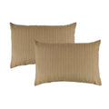 Austin Horn Classics Sunbrella Dupione Bamboo Boudoir Outdoor Throw Pillows Set Of 2