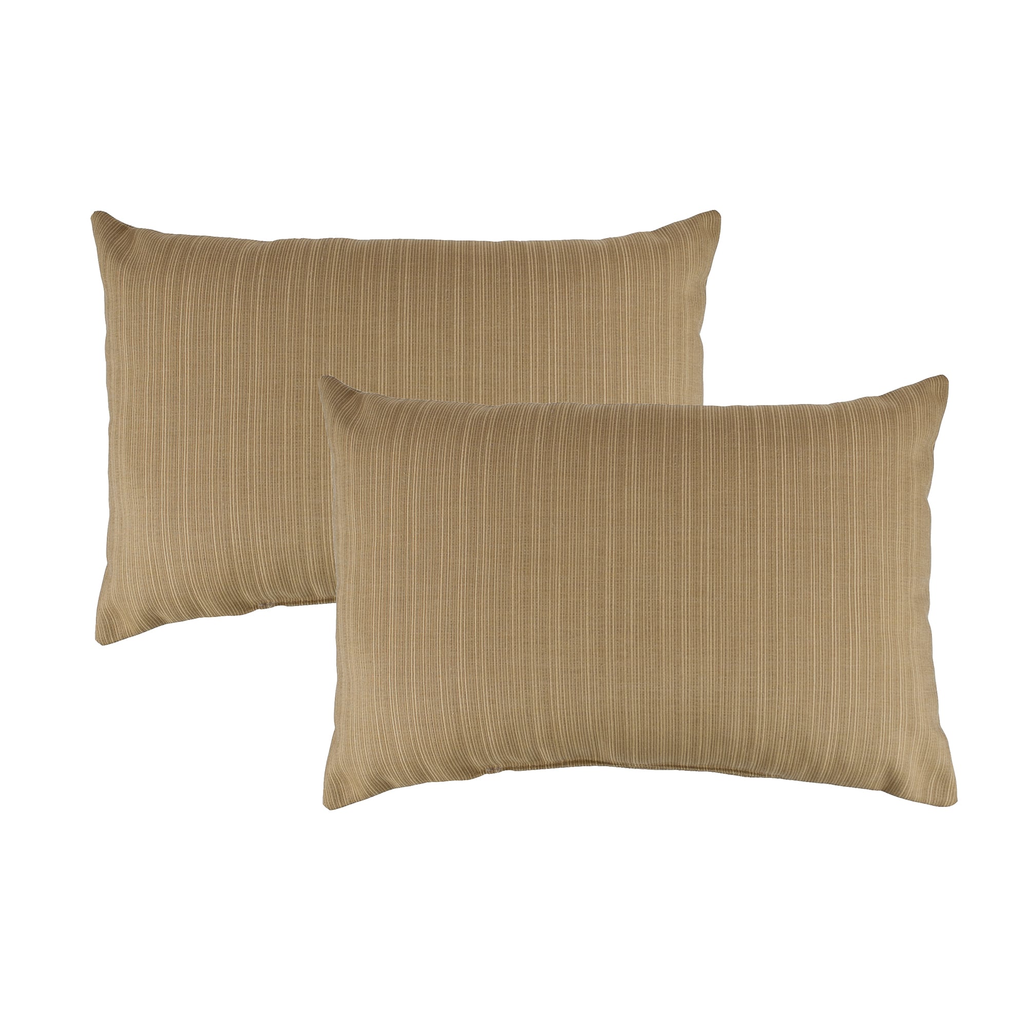 Austin Horn Classics Sunbrella Dupione Bamboo Boudoir Outdoor Throw Pillows Set Of 2
