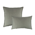 Austin Horn Classics Sunbrella Spectrum Dove Combo Outdoor Throw Pillows