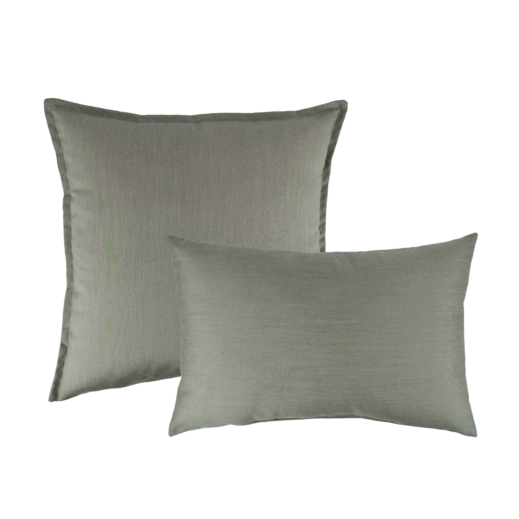 Austin Horn Classics Sunbrella Spectrum Dove Combo Outdoor Throw Pillows