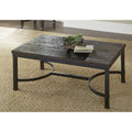 Austin Industrial Style 48 Inch Rectangle Coffee Table By Greyson Living
