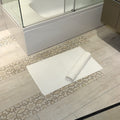 Authentic Hotel Spa Greek Key Turkish Cotton Bath Mats Set Of 2