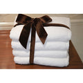 Authentic Hotel And Spa Plush Soft Twist Turkish Cotton Hand Towel Set Of 4